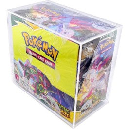 Bearish Acrylic Case Pokemon Booster Display Sun and Moon Through Scarlet and Violet Pre-Sale 10/31 Release
